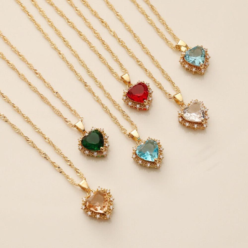 3PCS Мода Сердце Ожерелье Циркон Ключица Цепочка Ювелирные изделия Хрустальное Ожерелье Женщины Девушка
3PCS Мода Сердце Ожерелье Циркон Ключица Цепочка Ювелирные изделия Хрустальное Ожерелье Женщины Девушка