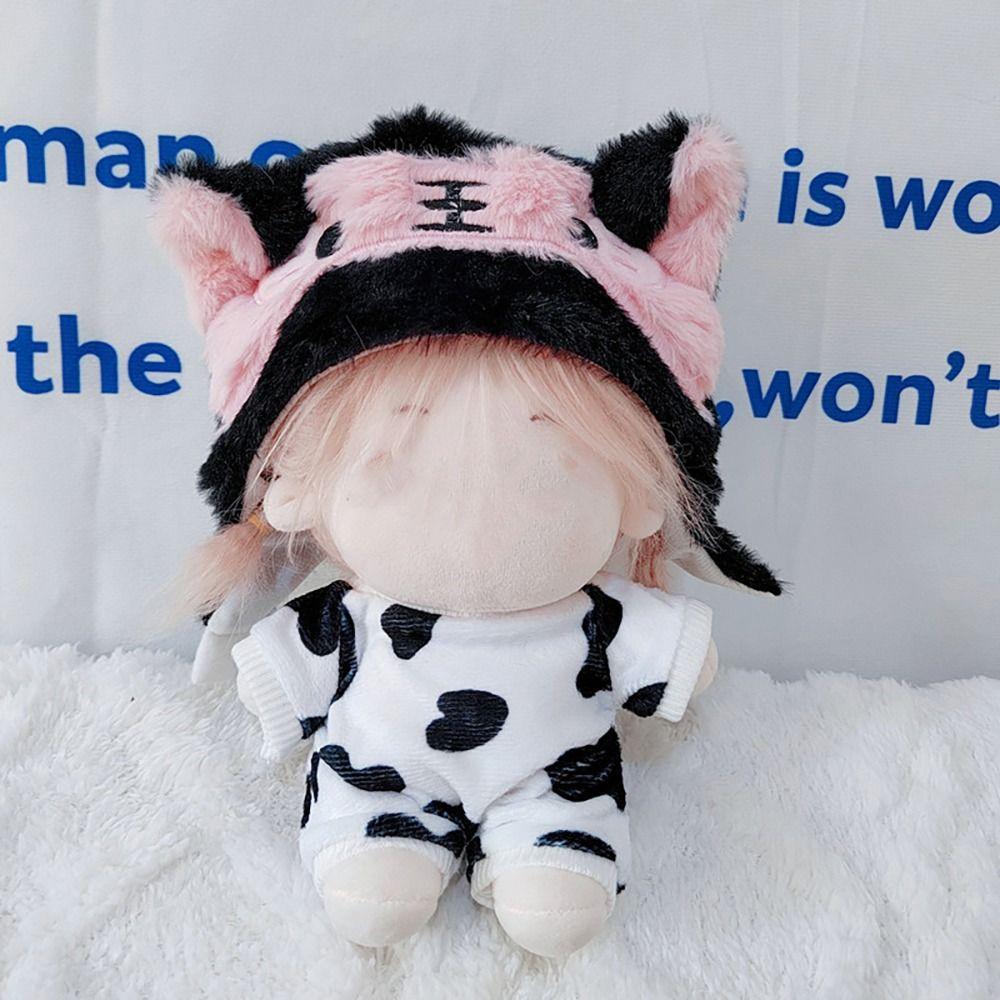 Dolls Bodysuit Plush Clothing One-piece Garment 20CM Doll Clothes Creeper Suit Cartoon Tiger Cat
Dolls Bodysuit Plush Clothing One-piece Garment 20CM Doll Clothes Creeper Suit Cartoon Tiger Cat