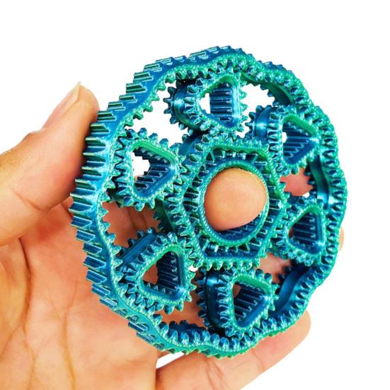 Yousheng 3D Printed Fidget Spinner Toy Stress Anxiety Relief Kids Teens Adults Interlocking Gear Fingertip Gyroscope Portable Travel Sensory Spinning 6 cm
Yousheng 3D Printed Fidget Spinner Toy Stress Anxiety Relief Kids Teens Adults Interlocking Gear Fingertip Gyroscope Portable Travel Sensory Spinning 6 cm