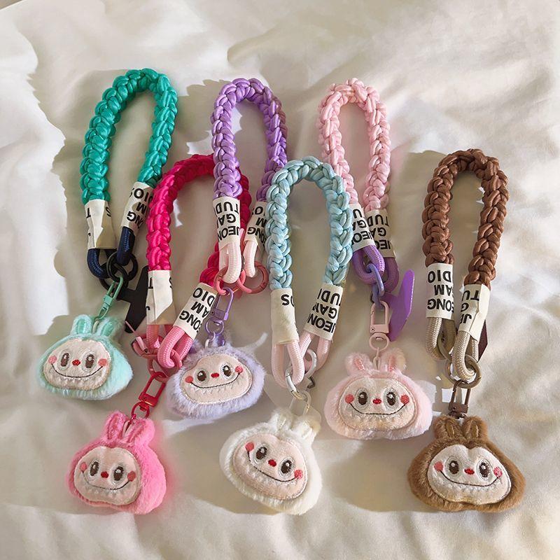 Girl Cute White Rag Cloth Head Pendant Mobile Phone Case Lanyard Wrist Strap Fried Dough Twists Rope Car Key Chain Universal 1
Girl Cute White Rag Cloth Head Pendant Mobile Phone Case Lanyard Wrist Strap Fried Dough Twists Rope Car Key Chain Universal 1