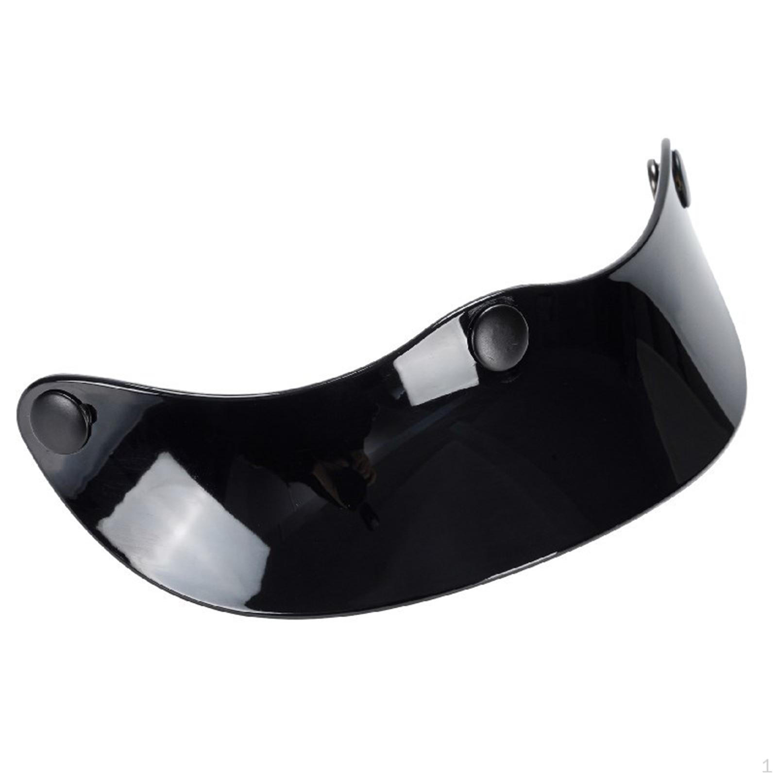 3 Snap Visor Cover for Helmet Peak Replacement 3/4 Models Black
3 Snap Visor Cover for Helmet Peak Replacement 3/4 Models Black