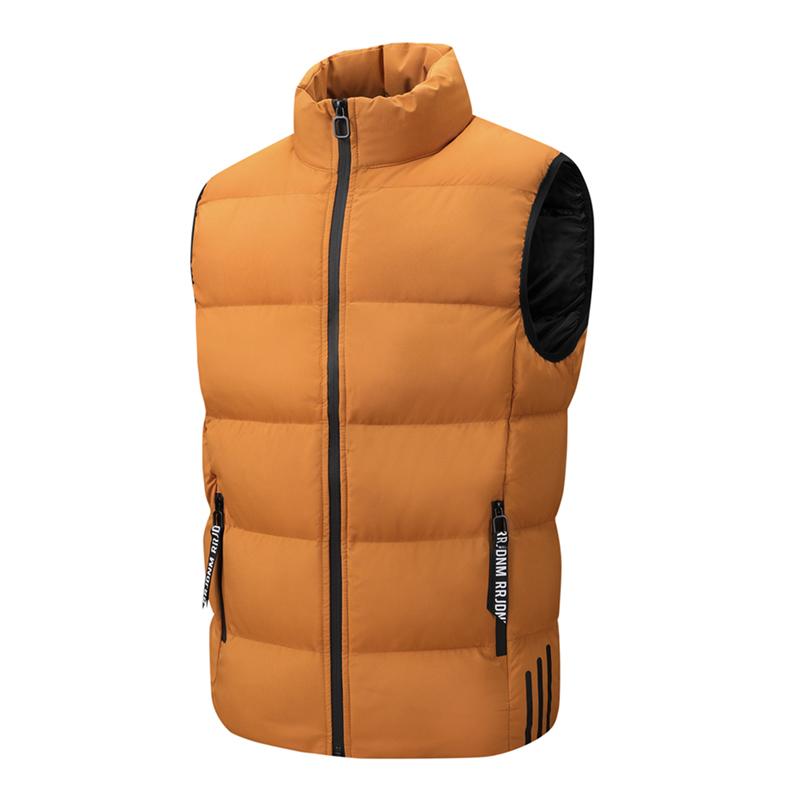 Three bar warm vest wholesale autumn and winter new casual shoulder men s standing collar warm vest 5XL помаранчевий
Three bar warm vest wholesale autumn and winter new casual shoulder men s standing collar warm vest 5XL помаранчевий