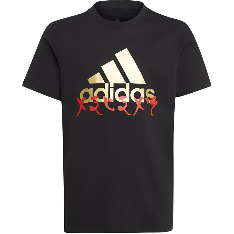 Adidas T Shirts Unisex Black Crew Neck Moderate Straight Fit GJ6490 128
Adidas T Shirts Unisex Black Crew Neck Moderate Straight Fit GJ6490 128