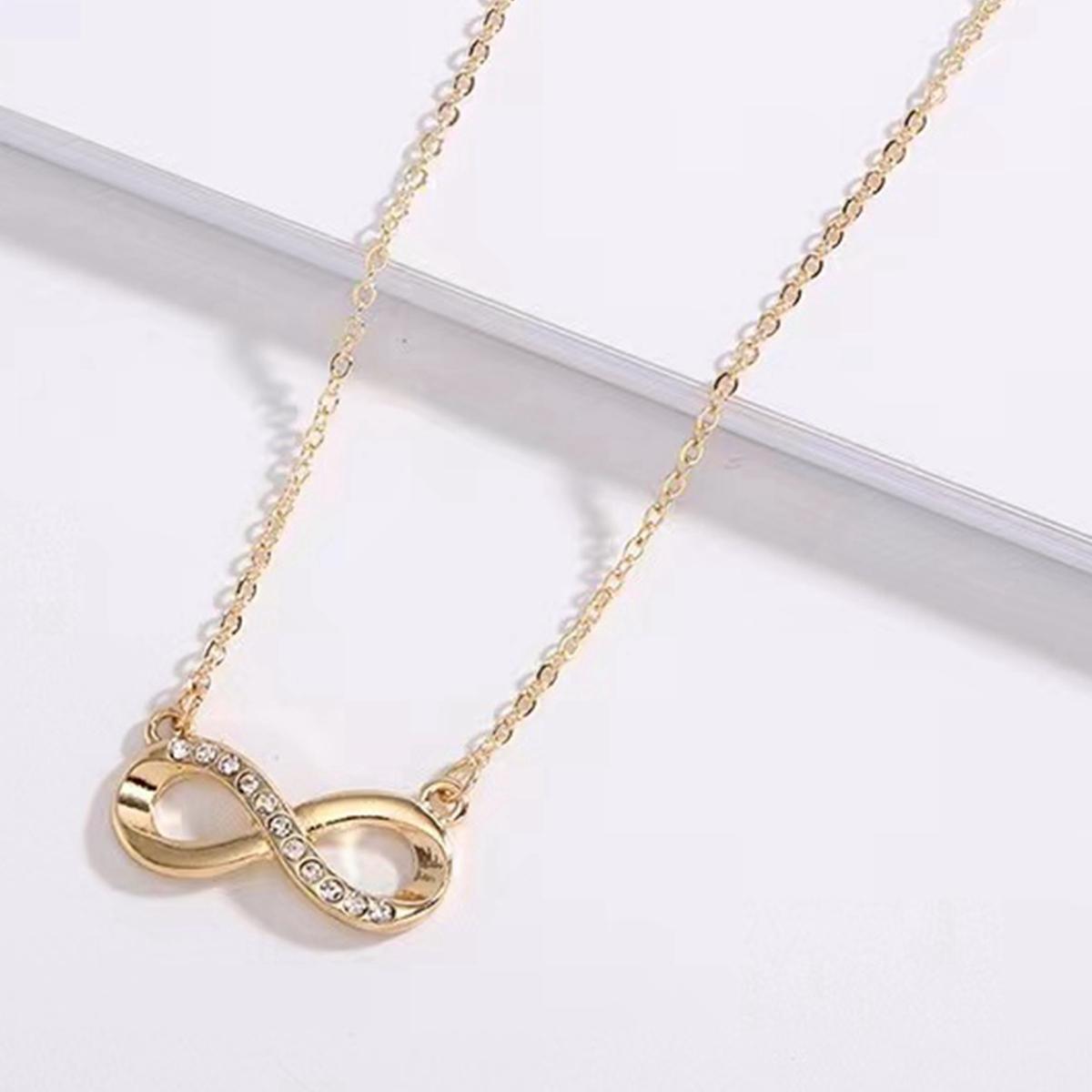 An Infinite Love Logo Alloy Pendant Necklace Is Suitable for Daily Commuting, Banquets, Valentine s Day, and Mother s Day Gifts
An Infinite Love Logo Alloy Pendant Necklace Is Suitable for Daily Commuting, Banquets, Valentine s Day, and Mother s Day Gifts