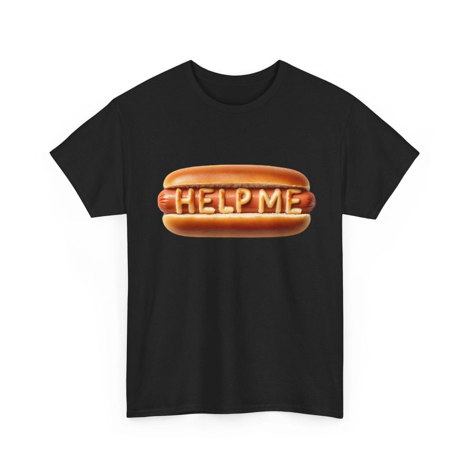 Unisex Adult T Shirt Weird Obscure Sticker Help Me Hotdog Gag Gift Funny Tee M
Unisex Adult T Shirt Weird Obscure Sticker Help Me Hotdog Gag Gift Funny Tee M