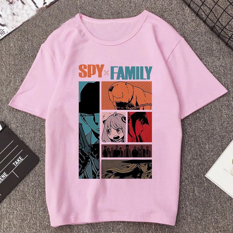 Unisexga Anya Forger Printed T-shirt Pink Funny Anime Spy X Family T Shirt Women Harajuku Casual Short Sleeve Tee Women s T-shirts 4XL
Unisexga Anya Forger Printed T-shirt Pink Funny Anime Spy X Family T Shirt Women Harajuku Casual Short Sleeve Tee Women s T-shirts 4XL