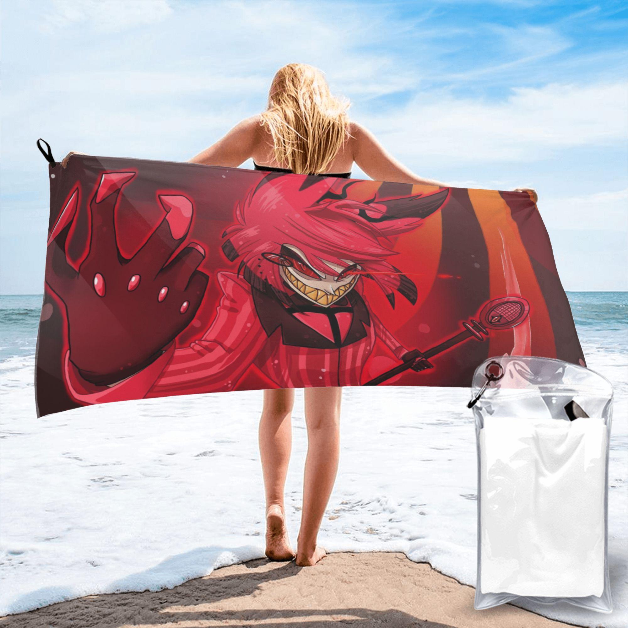 Creative Alastor Hazbin Hotels Anime Beach Towel Soft Microfiber Quick Dry Absorbent Quick Towels For Bath W30*H60(CM)
Creative Alastor Hazbin Hotels Anime Beach Towel Soft Microfiber Quick Dry Absorbent Quick Towels For Bath W30*H60(CM)