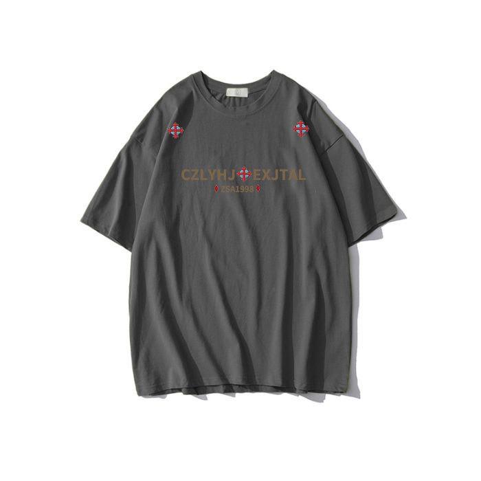 2026 Men s Plus Size American High Street Style Cross Letter Print Cotton T-Shirt - Loose Fit, Short Sleeve Summer Top 3XL (70kg-80kg) темно-сірий
2026 Men s Plus Size American High Street Style Cross Letter Print Cotton T-Shirt - Loose Fit, Short Sleeve Summer Top 3XL (70kg-80kg) темно-сірий