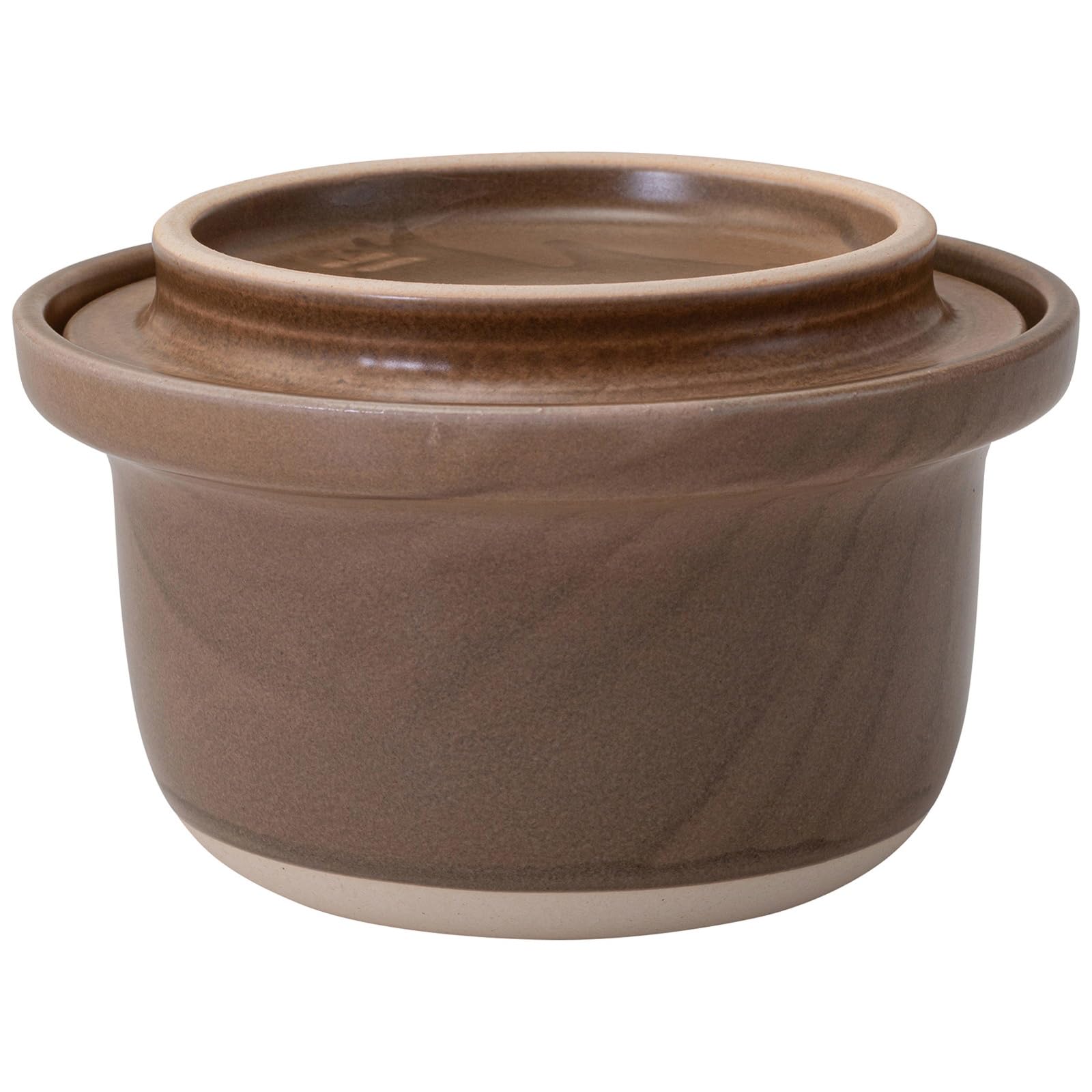 Керамика Nishikai Toki Hasami Ware Прямой нагрев Рисоварка Глина Диаметр 18 x Высота Микроволновая печь и Посудомоечная машина Сделано в 25616 cotocoto Кухонная плита,