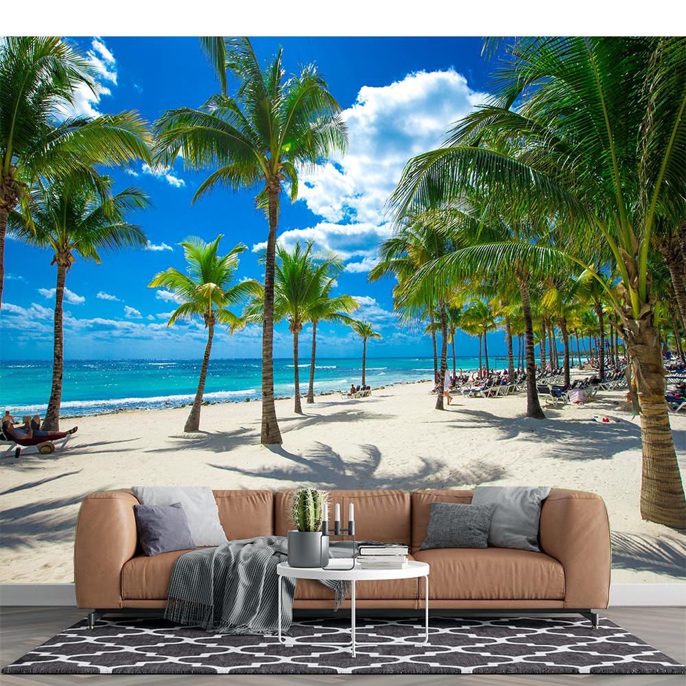 Beach Scene Wall Murals Sea And Beach Wallpaper Palm Tree Landscape Wall Papers Home Decor 200 cm(W) x 140 cm(H)
Beach Scene Wall Murals Sea And Beach Wallpaper Palm Tree Landscape Wall Papers Home Decor 200 cm(W) x 140 cm(H)