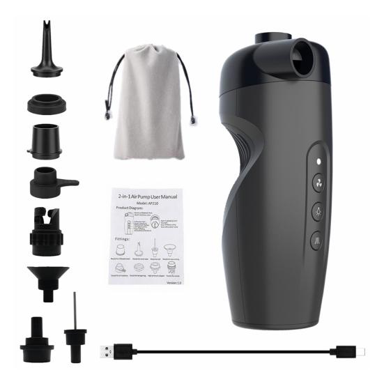 Электрический воздушный насос со светодиодной подсветкой 20 фунтов на квадратный дюйм портативный 3000 мАч USB перезаряжаемый надувные изделия
Электрический воздушный насос со светодиодной подсветкой 20 фунтов на квадратный дюйм портативный 3000 мАч USB перезаряжаемый надувные изделия