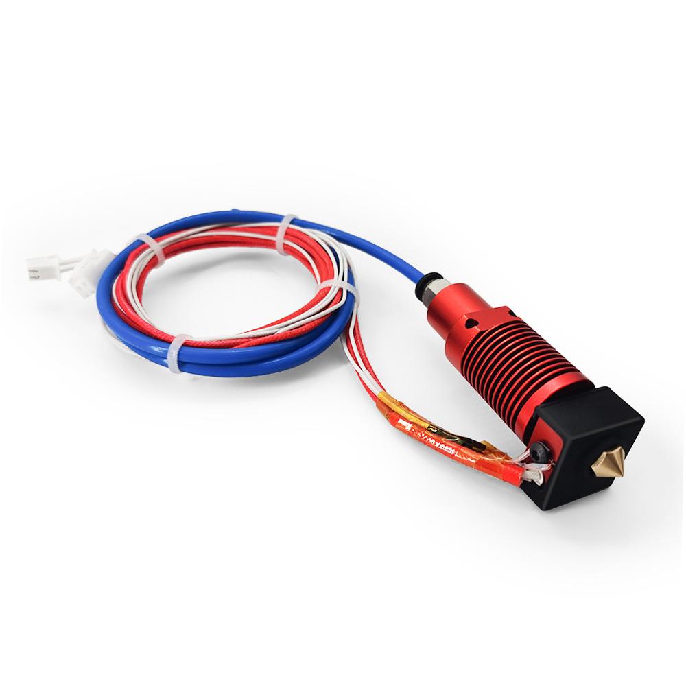 24V Assembled Extruder Hot End Kit 0.4mm Nozzle Hting Block Silicone Cover Compatible with Crlity CR-10S Pro 3D Printer
24V Assembled Extruder Hot End Kit 0.4mm Nozzle Hting Block Silicone Cover Compatible with Crlity CR-10S Pro 3D Printer