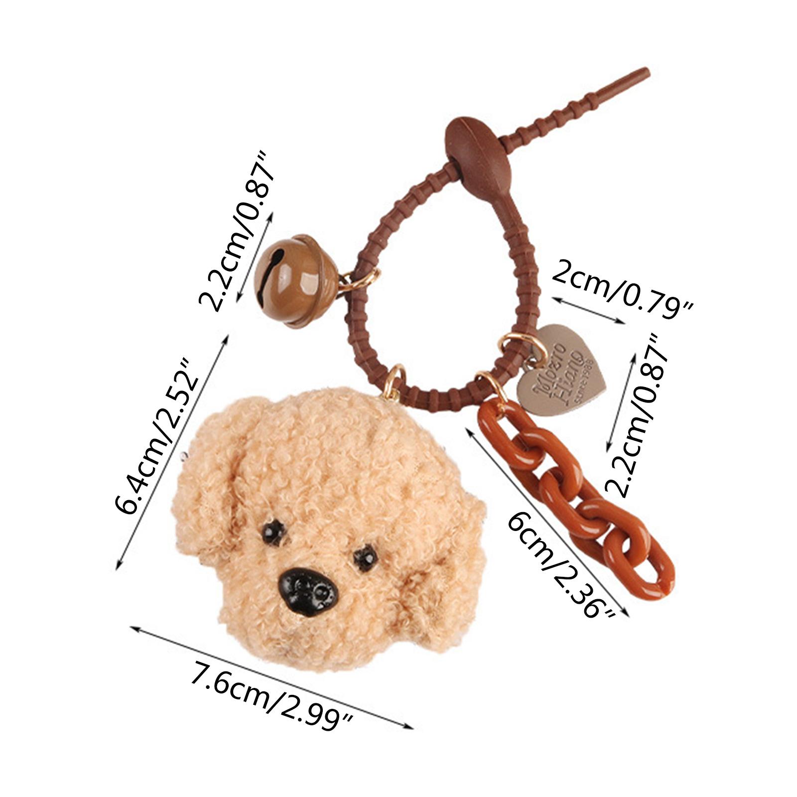 Lovely Dog Plush Pendant Key Chain Pet Lover DIY Keychain Couples Matching Keyring Charm Car Bag Ornament Q4
Lovely Dog Plush Pendant Key Chain Pet Lover DIY Keychain Couples Matching Keyring Charm Car Bag Ornament Q4