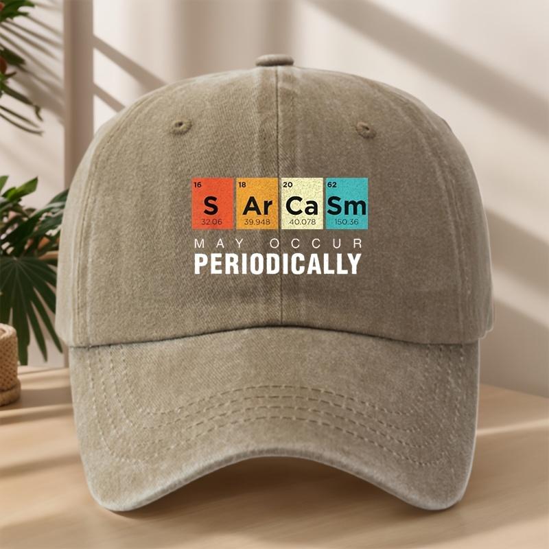 PERIODICALLY Personalized Slogan Printed Baseball Cap Classic Washed Old Retro Peaked Cap Soft Top Comfortable Adjustable Sun Visor хакі
PERIODICALLY Personalized Slogan Printed Baseball Cap Classic Washed Old Retro Peaked Cap Soft Top Comfortable Adjustable Sun Visor хакі