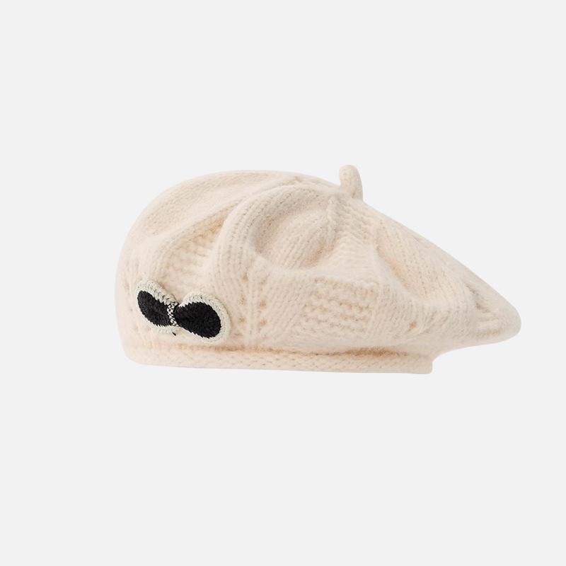 Bow knitted beret women s season cute versatile pink white fashion painter hat warm wool hat One size бежевий
Bow knitted beret women s season cute versatile pink white fashion painter hat warm wool hat One size бежевий