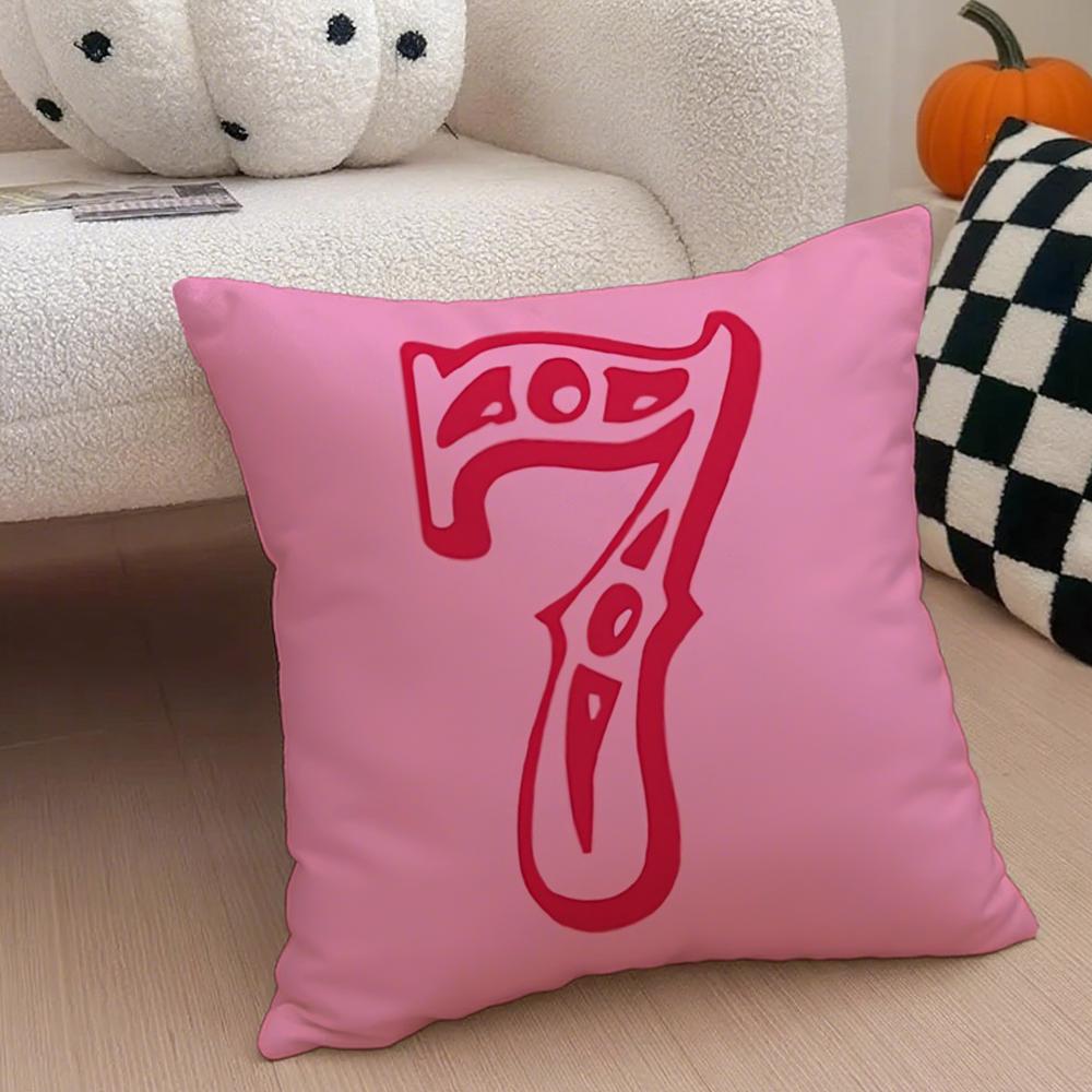 Fashion Minimal Pink lucky number 7 Cushion Cover Linen Pillow Case Soft Breathable Protective Couch Room Decoration 40X40cm
Fashion Minimal Pink lucky number 7 Cushion Cover Linen Pillow Case Soft Breathable Protective Couch Room Decoration 40X40cm