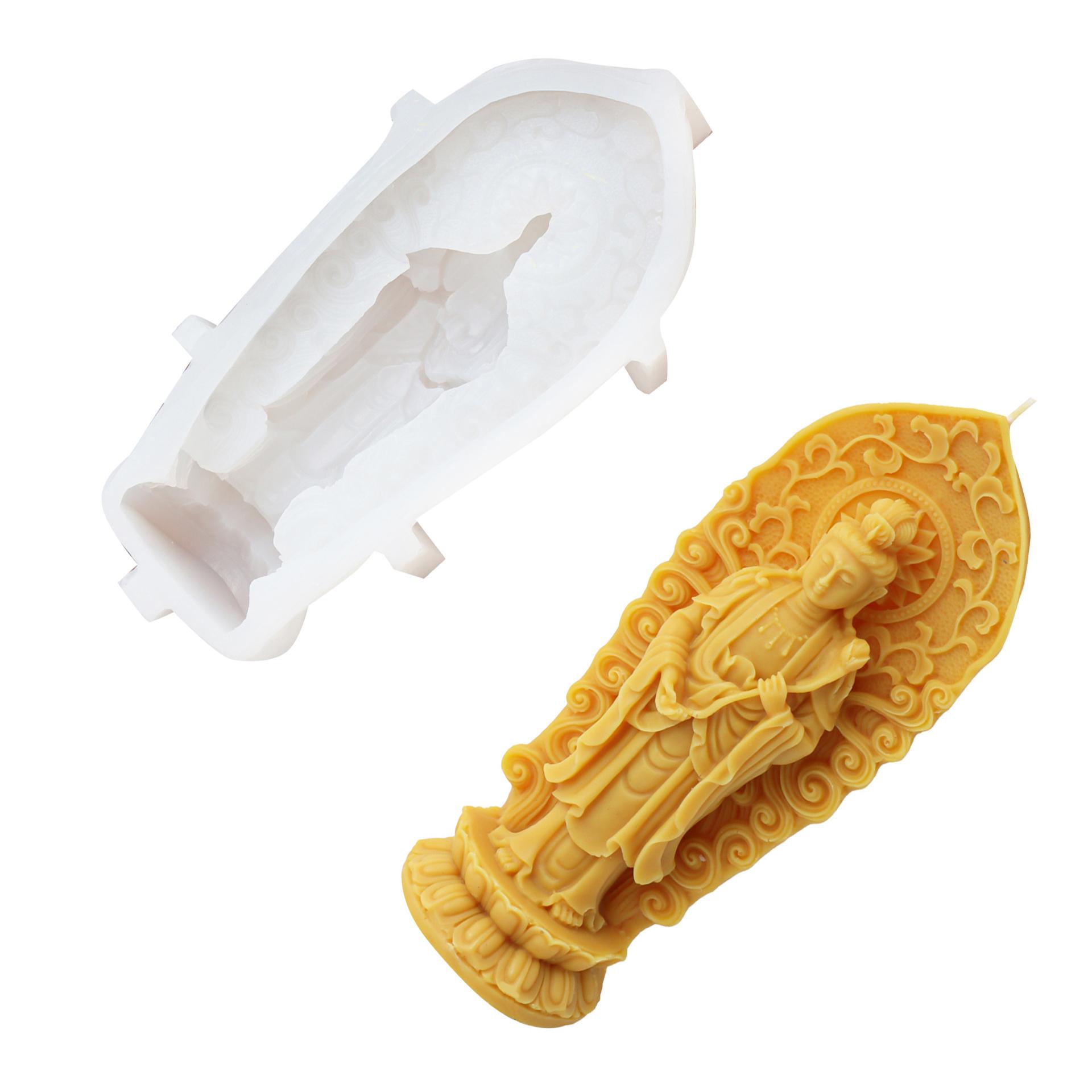 Гибкая силиконовая форма 3D Молитва Форма восковых свечей Ароматизированная форма для ароматерапии Форма для украшения ручной работы 4
Гибкая силиконовая форма 3D Молитва Форма восковых свечей Ароматизированная форма для ароматерапии Форма для украшения ручной работы 4