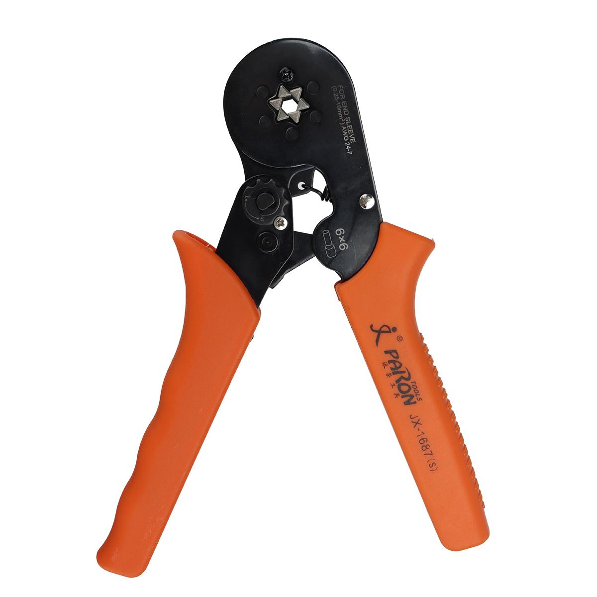 PARON JX-1687S Трещоточный тип, экономичные обжимные клещи с 6 боковыми клеммами
PARON JX-1687S Трещоточный тип, экономичные обжимные клещи с 6 боковыми клеммами