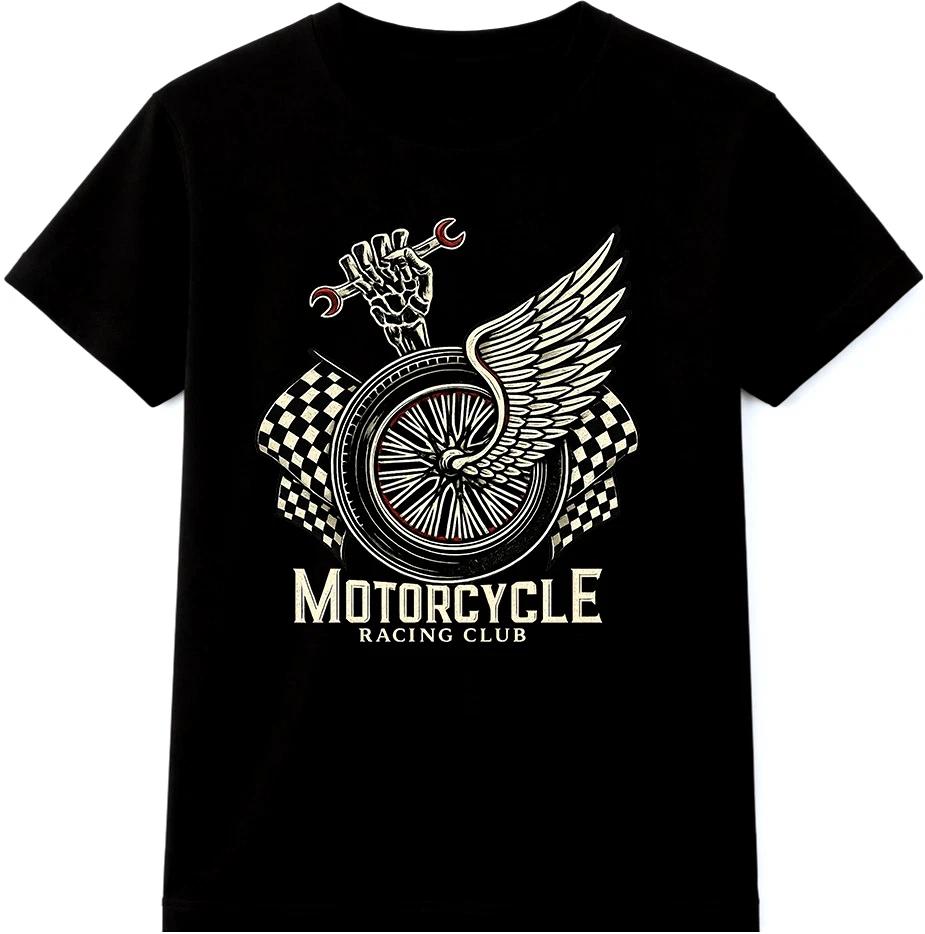 Motorcycle Racing T Shirt Winged Wheel Vintage Biker Motorbike Graphic Tee S
Motorcycle Racing T Shirt Winged Wheel Vintage Biker Motorbike Graphic Tee S
