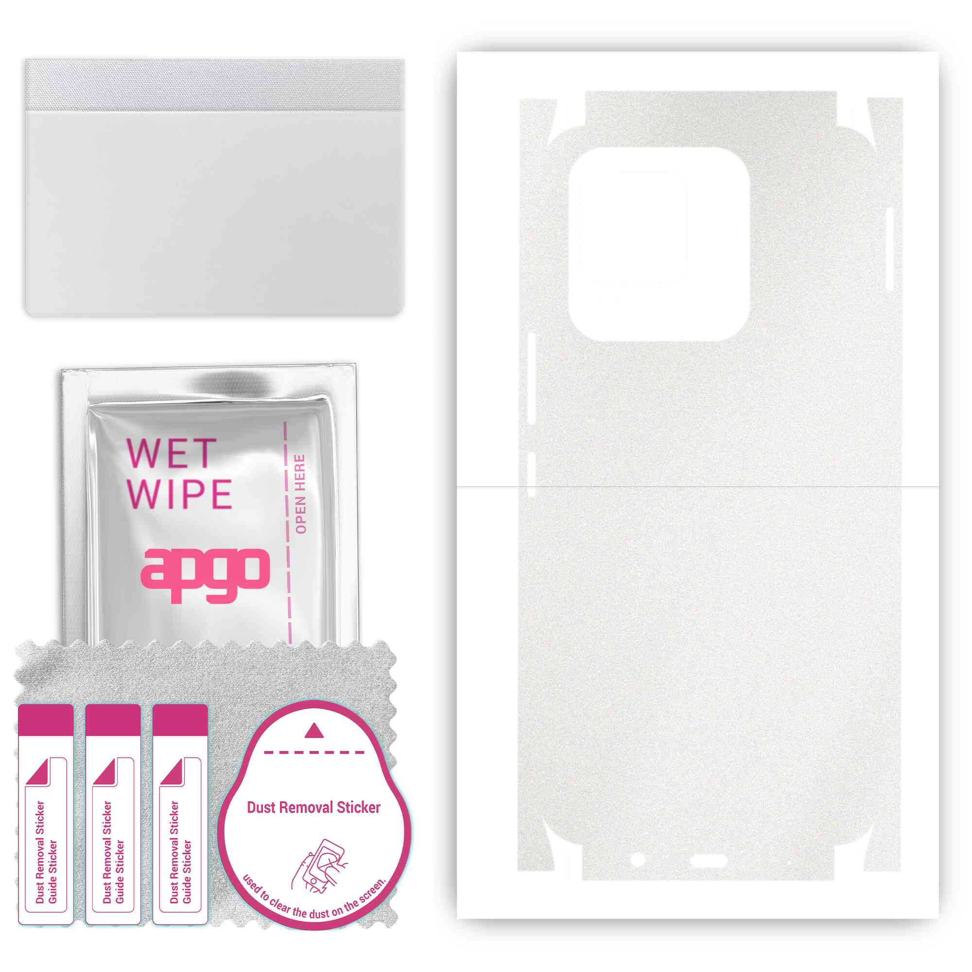 apgo Protective Skin Sticker for the back+sides compatible with Tecno Spark 8, Full Wrap Film, Foil, Vinyl - Pattern Matte Transparent
apgo Protective Skin Sticker for the back+sides compatible with Tecno Spark 8, Full Wrap Film, Foil, Vinyl - Pattern Matte Transparent