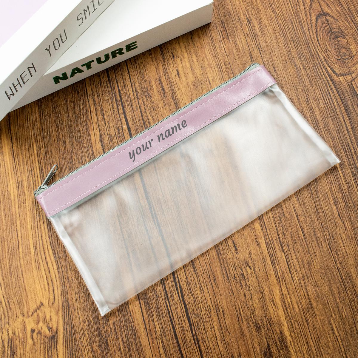 Custom Pencil Case With Name,Personalized Pencil Pouch,Customized Clear Pencil Pouch,Customizable Leather Pencil Case,Pencil Pouch For Girls, рожевий
Custom Pencil Case With Name,Personalized Pencil Pouch,Customized Clear Pencil Pouch,Customizable Leather Pencil Case,Pencil Pouch For Girls, рожевий