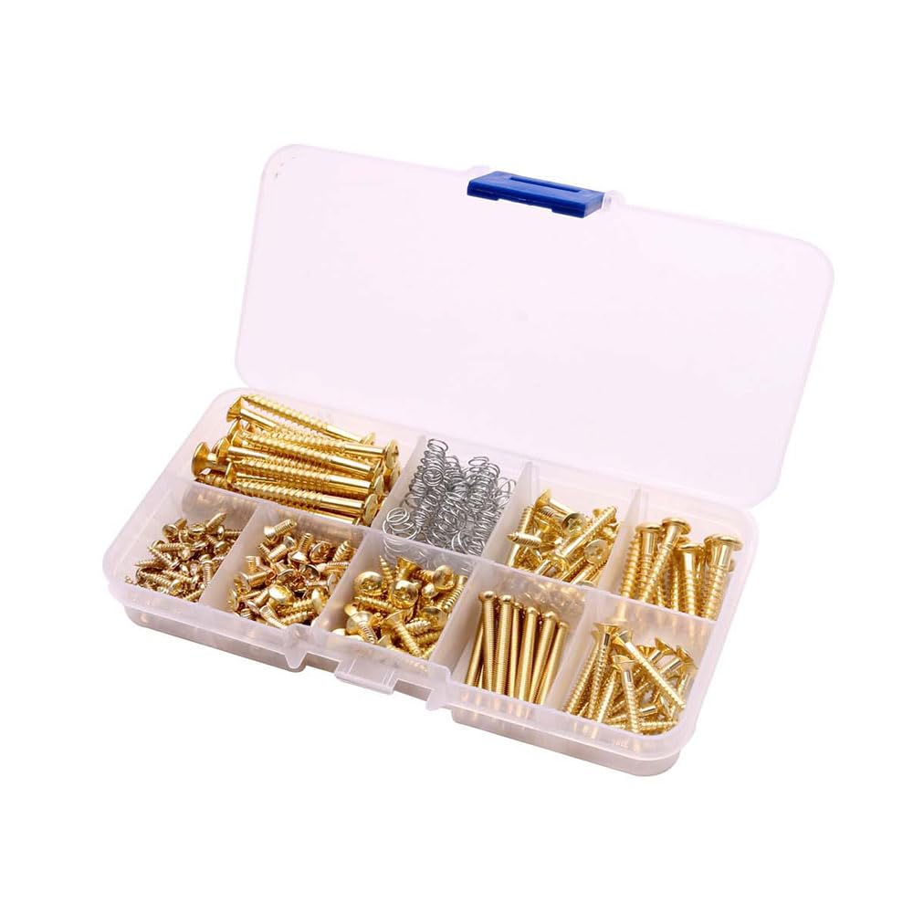 Guitar Screw Accessories for Musical Instrument Pickup Guitar Accessory Musical Instrument Kit with Storage Box 1 Box of Kit, Repair, Ring, Set,
Guitar Screw Accessories for Musical Instrument Pickup Guitar Accessory Musical Instrument Kit with Storage Box 1 Box of Kit, Repair, Ring, Set,