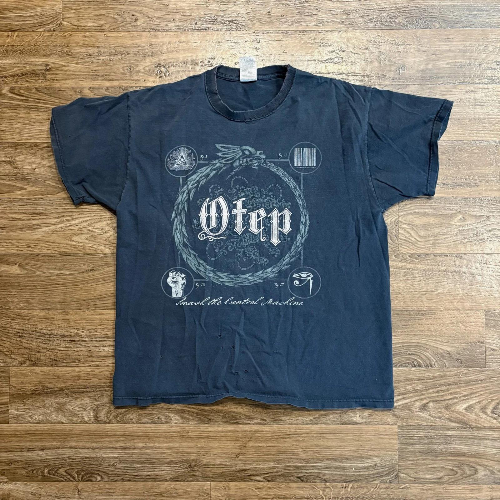 Y2K / Винтаж Otep Smash The Control Machine Футболка группы Хэви-метал Размер XL 4XL
Y2K / Винтаж Otep Smash The Control Machine Футболка группы Хэви-метал Размер XL 4XL