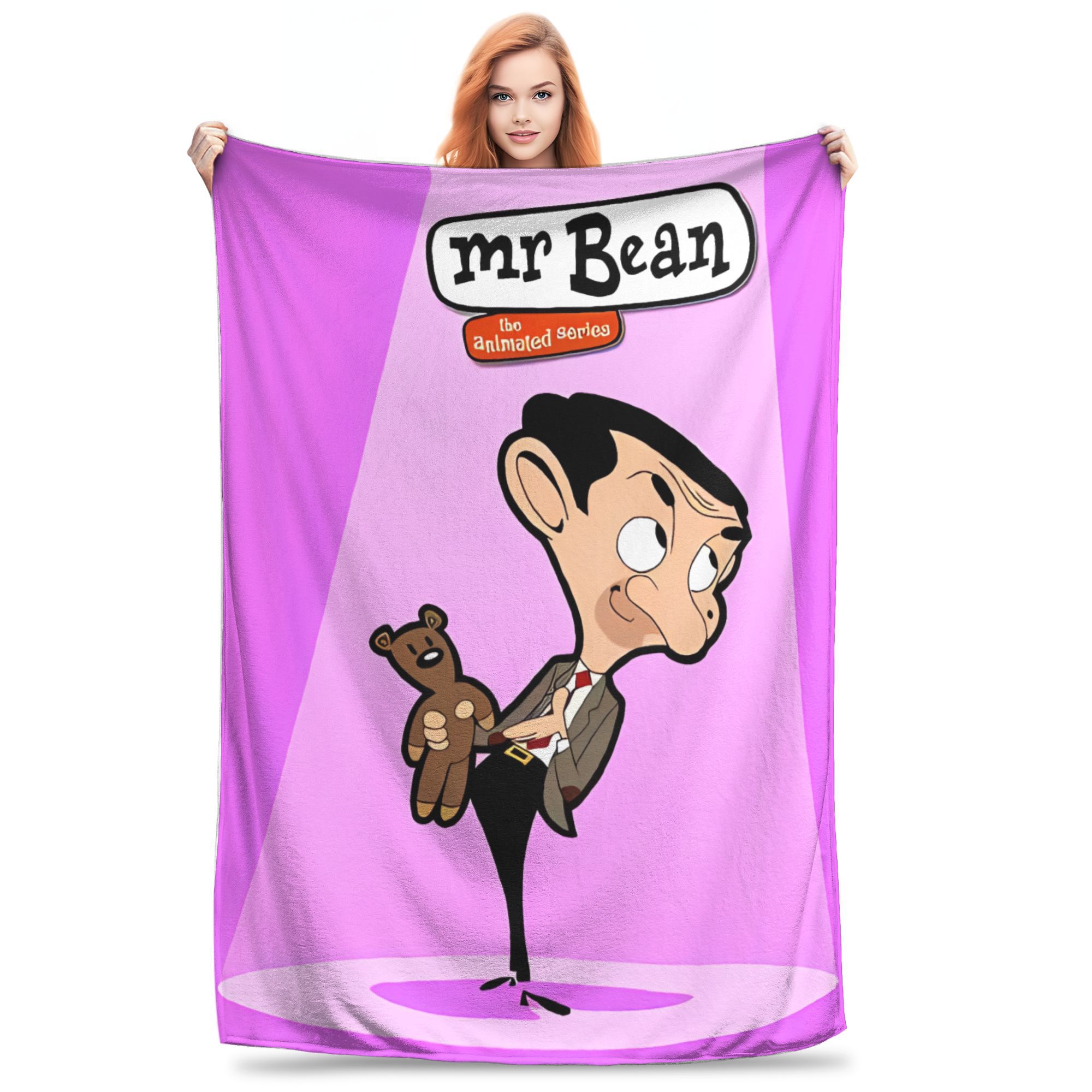 Mr Beans Cartoon Bears Plush Blankets Kids Flannel Throw Blanket For Couch Chair Super Warm Customized Quality Bedspread Gift 75x90cm
Mr Beans Cartoon Bears Plush Blankets Kids Flannel Throw Blanket For Couch Chair Super Warm Customized Quality Bedspread Gift 75x90cm