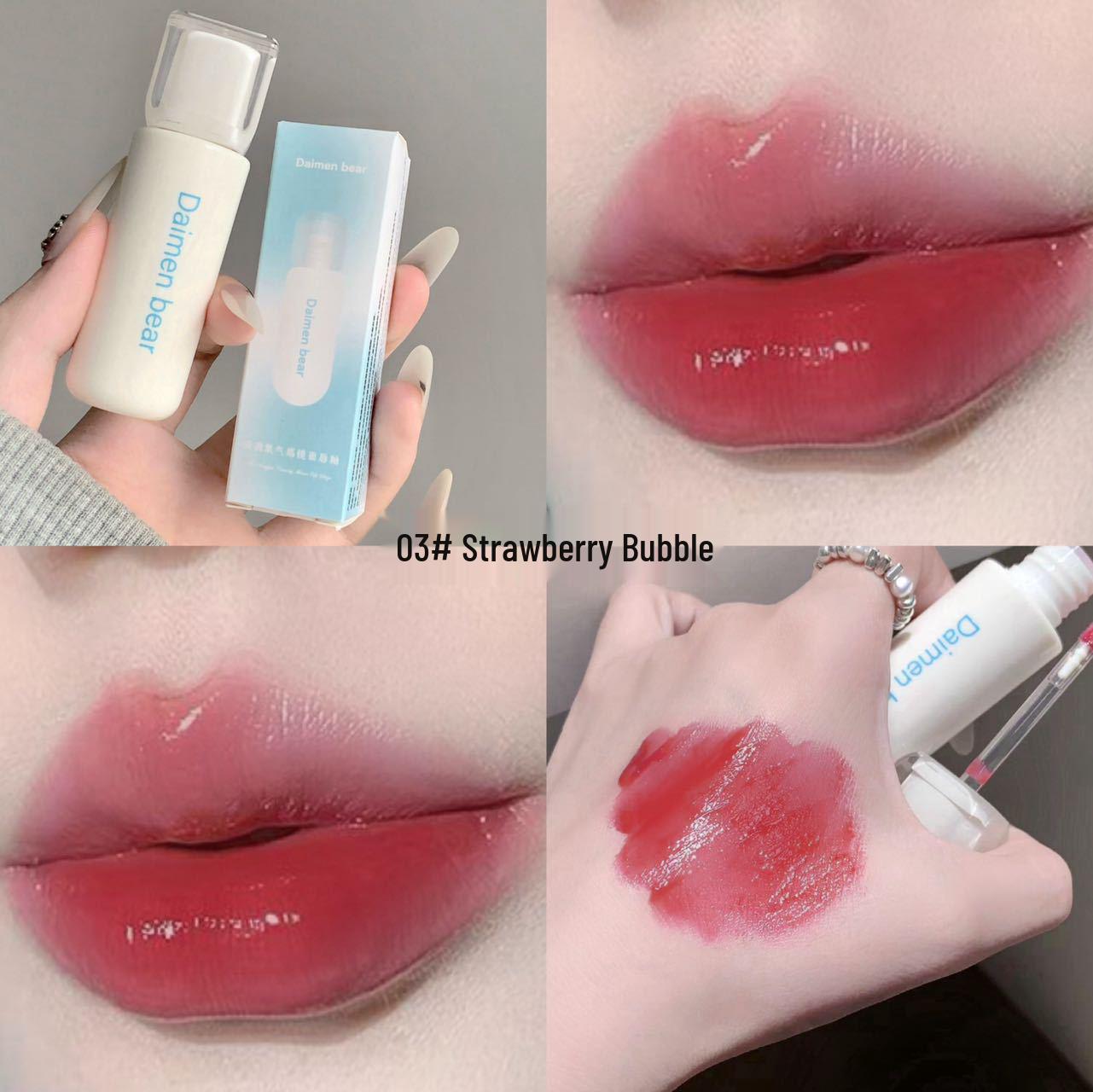 DaiMenBear Oxygen Feel Blue Mirror Lip Glaze - Natural Whitening Look for Autumn/Winter
DaiMenBear Oxygen Feel Blue Mirror Lip Glaze - Natural Whitening Look for Autumn/Winter