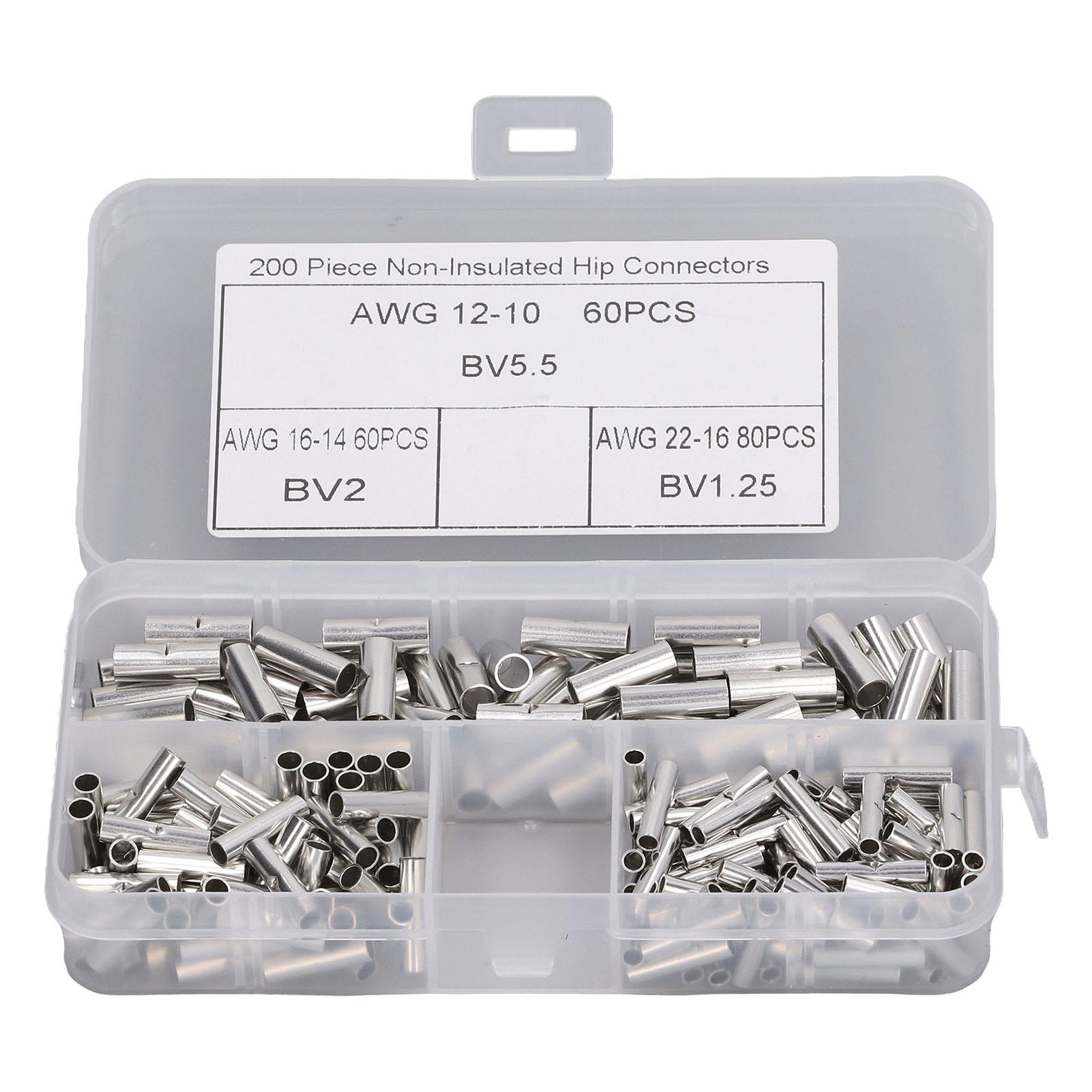 200Pcs Wire Ferrule Copper Male Female Crimp Terminal Connector for Machine Equipment
200Pcs Wire Ferrule Copper Male Female Crimp Terminal Connector for Machine Equipment