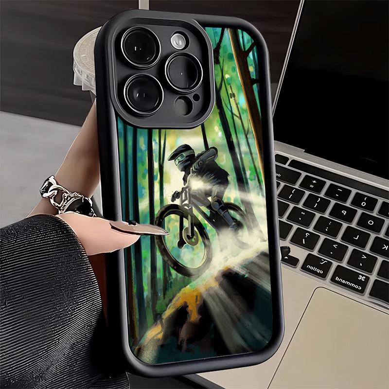 Mountain Bike B-Bicycle Phone Case for iPhone 16 17 Air 16E 15 Pro Max 14 Plus 13 12 Mini Capa Soft Shell Silicone Funda iPhone15Plus
Mountain Bike B-Bicycle Phone Case for iPhone 16 17 Air 16E 15 Pro Max 14 Plus 13 12 Mini Capa Soft Shell Silicone Funda iPhone15Plus