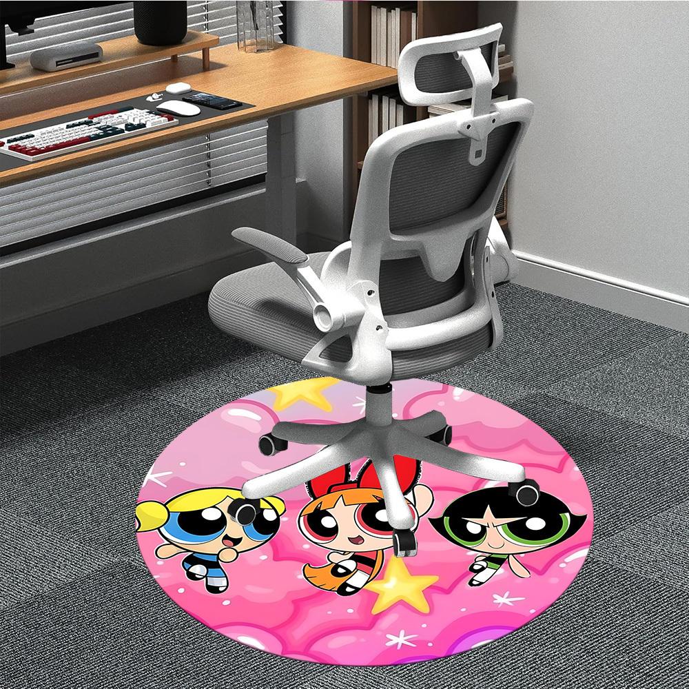 1pc Powerpuff Girls Chair Carpet for Office Non Slip, Machine Washable Rug for Office, Room Holiday Decor for Christmas, Birthday Polyester 80cm
1pc Powerpuff Girls Chair Carpet for Office Non Slip, Machine Washable Rug for Office, Room Holiday Decor for Christmas, Birthday Polyester 80cm
