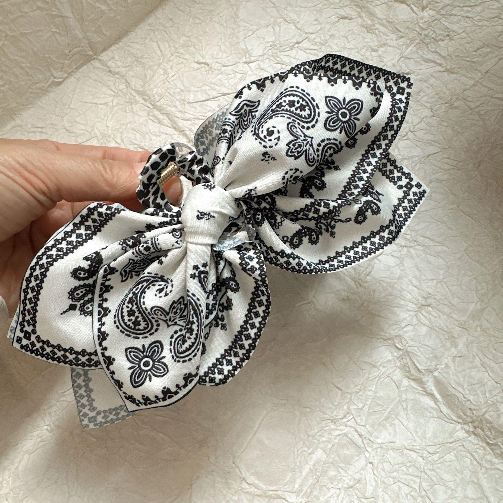 Заколка-бант в стиле бохо с кешью и узором акулы, большие заколки для волос, головные уборы в стиле бохо для отдыха, женские аксессуары для волос
Заколка-бант в стиле бохо с кешью и узором акулы, большие заколки для волос, головные уборы в стиле бохо для отдыха, женские аксессуары для волос