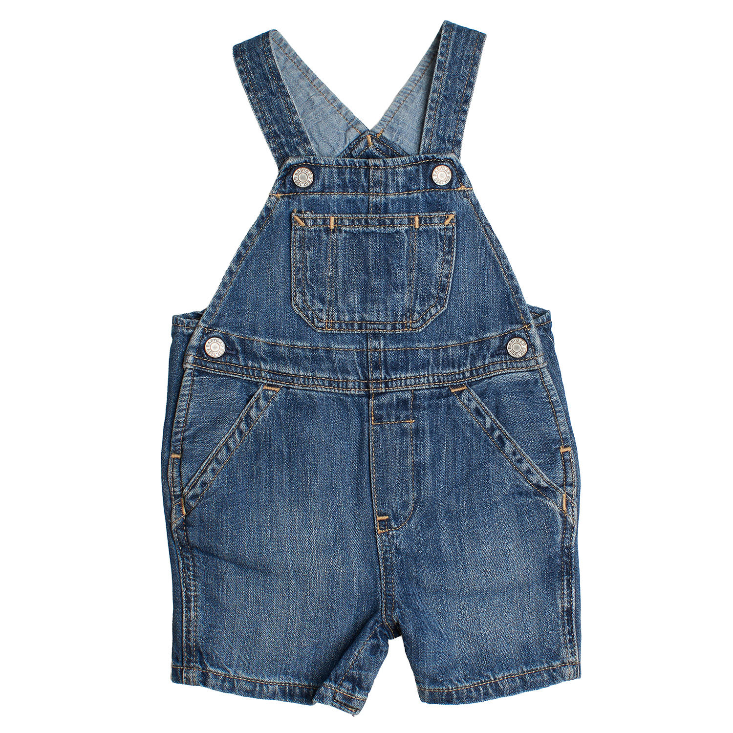 Джинсовый короткий комбинезон 825411 для девочки 12/18 MESES синий
Джинсовый короткий комбинезон 825411 для девочки 12/18 MESES синий