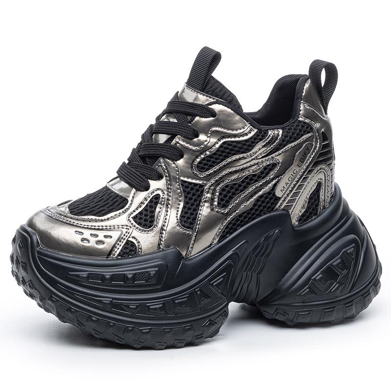 Inner heightening women s shoes 12cm new breathable dad shoes platform mesh small sports casual shoes women A8936 39 золотий
Inner heightening women s shoes 12cm new breathable dad shoes platform mesh small sports casual shoes women A8936 39 золотий