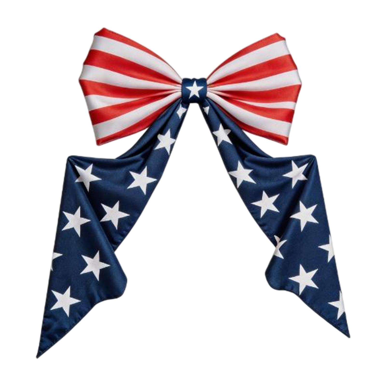 Decorative Bow with Star and Stripe Pattern Ribbon for Holiday and Event Decoration Suitable for Indoor and Outdoor Use M красный
Decorative Bow with Star and Stripe Pattern Ribbon for Holiday and Event Decoration Suitable for Indoor and Outdoor Use M красный