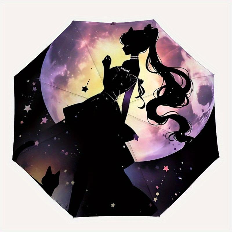 Sailormoon Automatic Umbrella - Foldable with 8 Iron Ribs, Portable for Outdoor, Gift, Outdoor Umbrell, Playful Accessory, Durable High Qual
Sailormoon Automatic Umbrella - Foldable with 8 Iron Ribs, Portable for Outdoor, Gift, Outdoor Umbrell, Playful Accessory, Durable High Qual