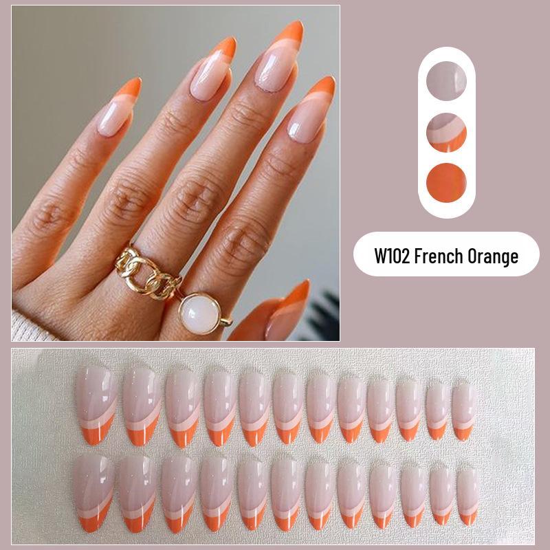 Курированные накладные ногти во французском стиле со съемным трансграничным дизайном
Курированные накладные ногти во французском стиле со съемным трансграничным дизайном