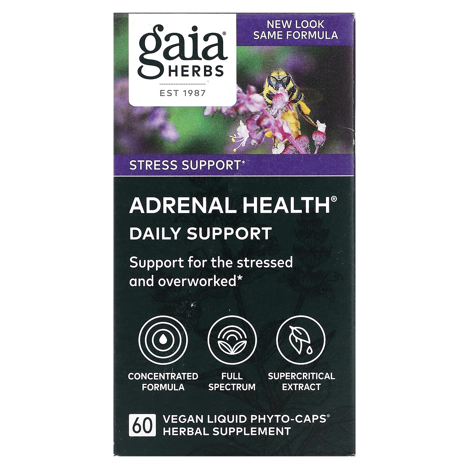 Gaia Herbs, Adrenaline Health, Дієтичні добавки, 60 вегетаріанських рідких фітокапсул
Gaia Herbs, Adrenaline Health, Дієтичні добавки, 60 вегетаріанських рідких фітокапсул