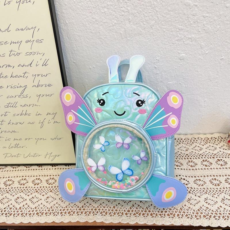 School bag new trend children s bag butterfly backpack love versatile girl princess bag синій
School bag new trend children s bag butterfly backpack love versatile girl princess bag синій