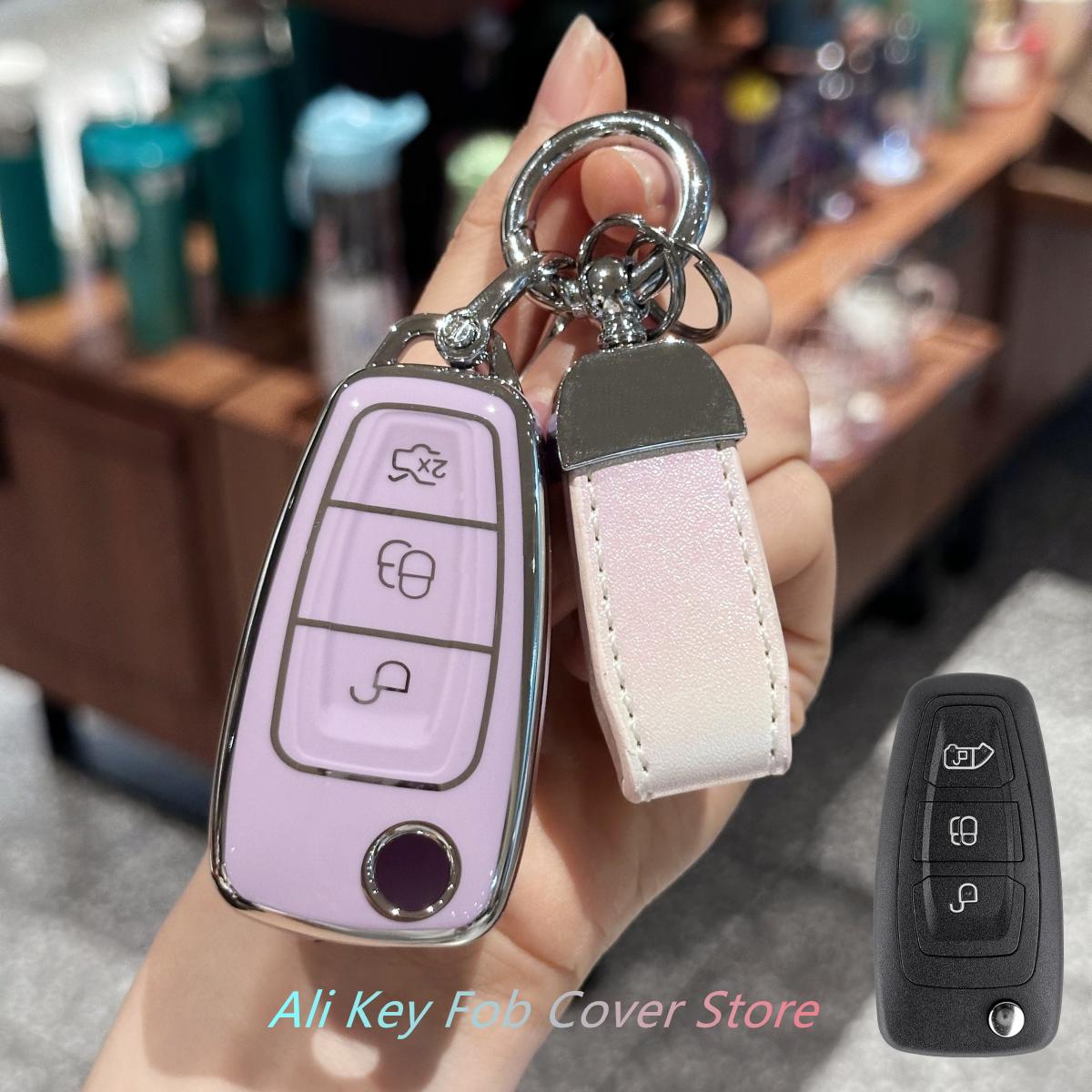 Key Fob Cover with Car Keychain Lanyard For Ford Fiesta Focus Galaxy Fusion Mondeo C-Max Kuga Ecosport
Key Fob Cover with Car Keychain Lanyard For Ford Fiesta Focus Galaxy Fusion Mondeo C-Max Kuga Ecosport