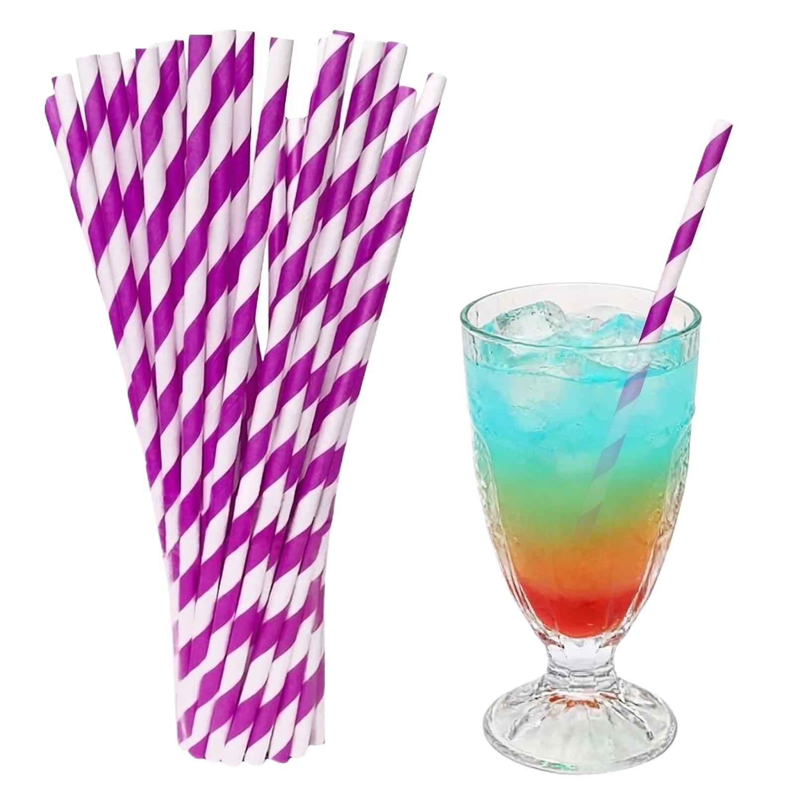 Kraft Paper Straws, Colorful Striped, Perfect For Party Decorations, Desserts, Pastries, Bars, And Drinks. 100 Pieces. One Size
Kraft Paper Straws, Colorful Striped, Perfect For Party Decorations, Desserts, Pastries, Bars, And Drinks. 100 Pieces. One Size