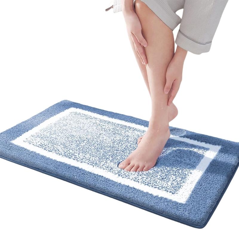 Thickened AntiSlip Bath Mat Super Absorbent Rug for Toilet and Entrance Area AntiSkid Carpet Thickened Absorbent Doormat 40cmx60cm синий
Thickened AntiSlip Bath Mat Super Absorbent Rug for Toilet and Entrance Area AntiSkid Carpet Thickened Absorbent Doormat 40cmx60cm синий