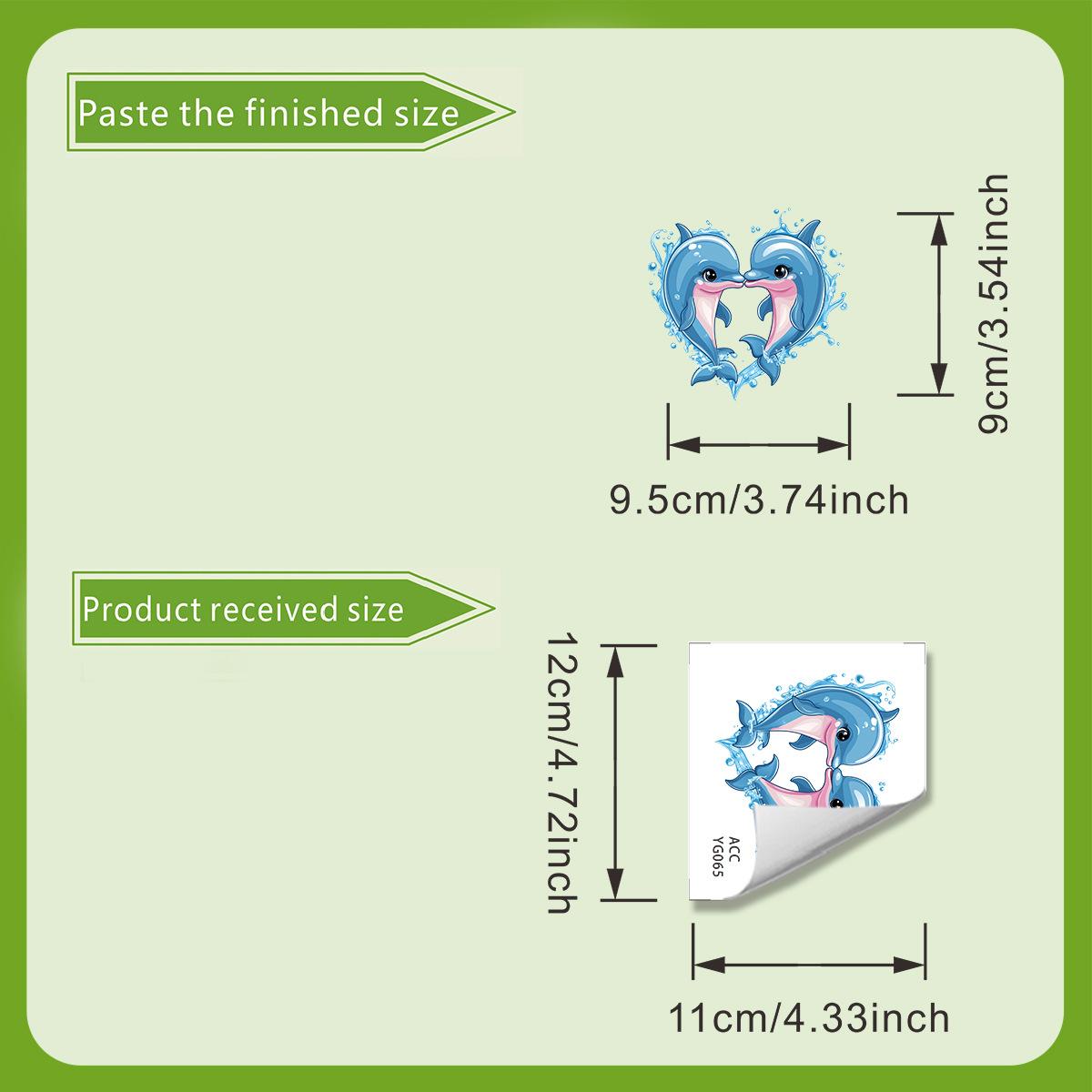 Наклейка на розетку в виде дельфина с синим светом, наклейка на выключатель, милая мультяшная наклейка для спальни 12*11 cm
Наклейка на розетку в виде дельфина с синим светом, наклейка на выключатель, милая мультяшная наклейка для спальни 12*11 cm