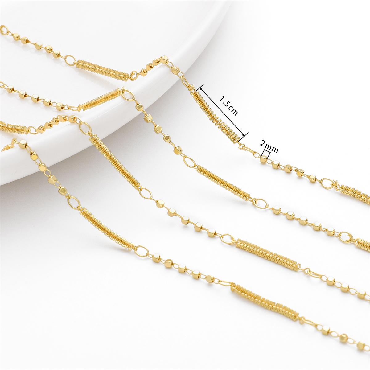 Медные цепочки ручной работы, объемная цепочка-гусеница, браслет, фурнитура для изготовления ювелирных изделий, аксессуары «сделай сам»
Медные цепочки ручной работы, объемная цепочка-гусеница, браслет, фурнитура для изготовления ювелирных изделий, аксессуары «сделай сам»