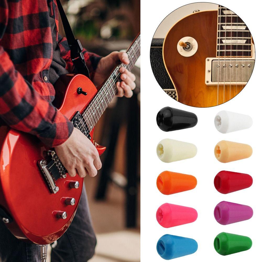 Тумблеры Ручки для ST SQ Пластиковый колпачок Наконечник Рычаг Селектор Гитара Тумблер Ручки 3 Way Звукосниматель
Тумблеры Ручки для ST SQ Пластиковый колпачок Наконечник Рычаг Селектор Гитара Тумблер Ручки 3 Way Звукосниматель