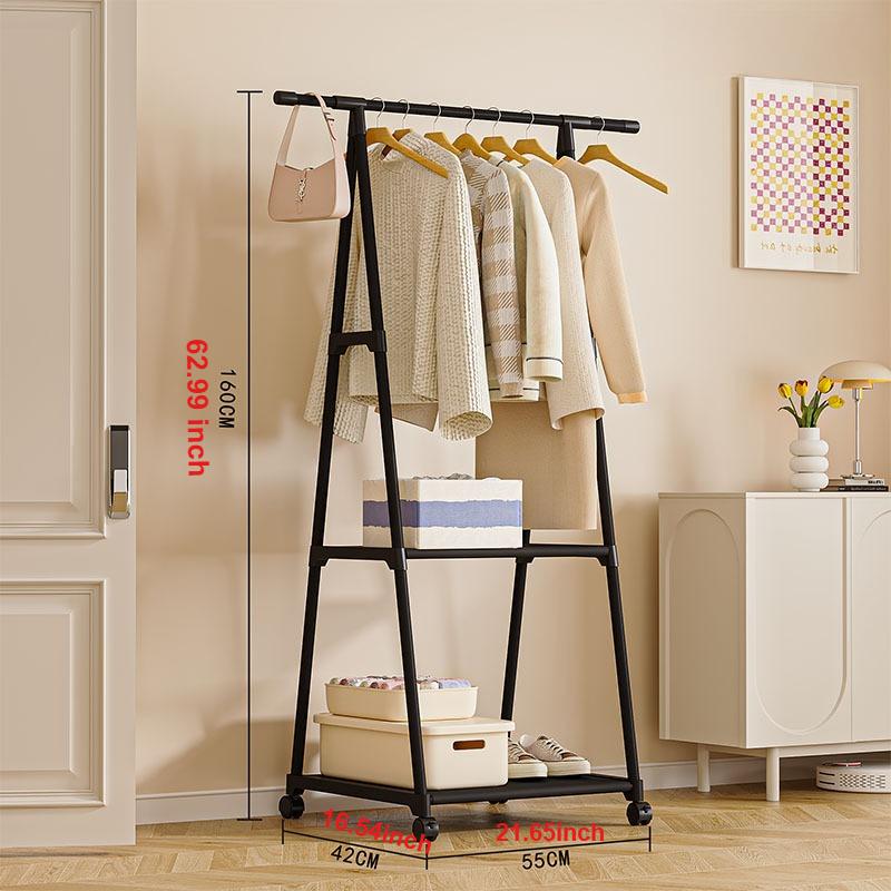 Multifunctional Storage Coat and Hat Rack | Balcony Clothes Drying Rack,Floor-Standing Movable,Living Room/Bedroom Storage Rack
Multifunctional Storage Coat and Hat Rack | Balcony Clothes Drying Rack,Floor-Standing Movable,Living Room/Bedroom Storage Rack