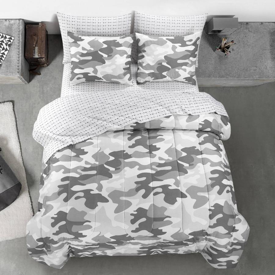 Gray Camouflage Bed in a Bag Set Twin XL
Gray Camouflage Bed in a Bag Set Twin XL