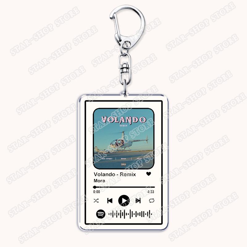 Hot Singer Mora Keychains for Women Accessories Bag LO MISMO DE SIEMPRE LA INOCENTE Music Code Keying Jewelry Fans Friends Gifts
Hot Singer Mora Keychains for Women Accessories Bag LO MISMO DE SIEMPRE LA INOCENTE Music Code Keying Jewelry Fans Friends Gifts