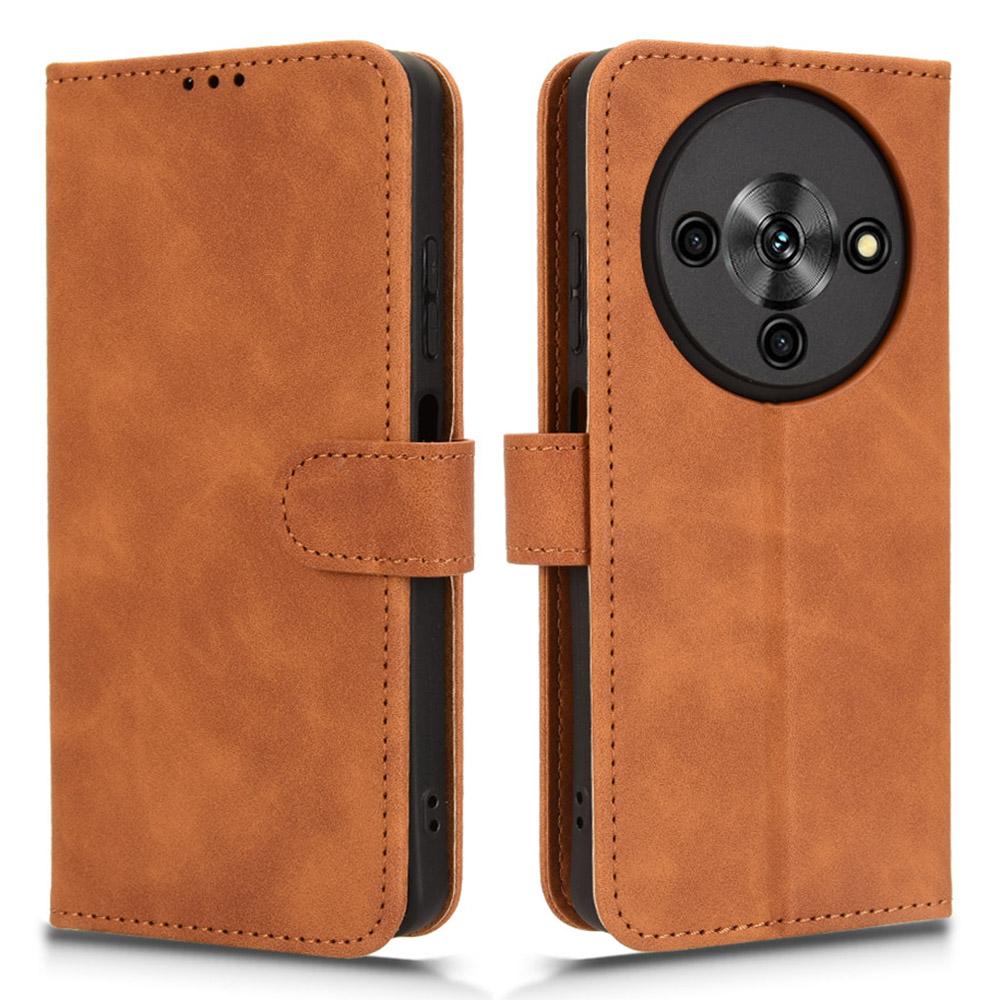 For ZTE Blade A76 5G Leather Case Skin Feel Anti Drop Wallet Flip Phone Cover Brown
For ZTE Blade A76 5G Leather Case Skin Feel Anti Drop Wallet Flip Phone Cover Brown